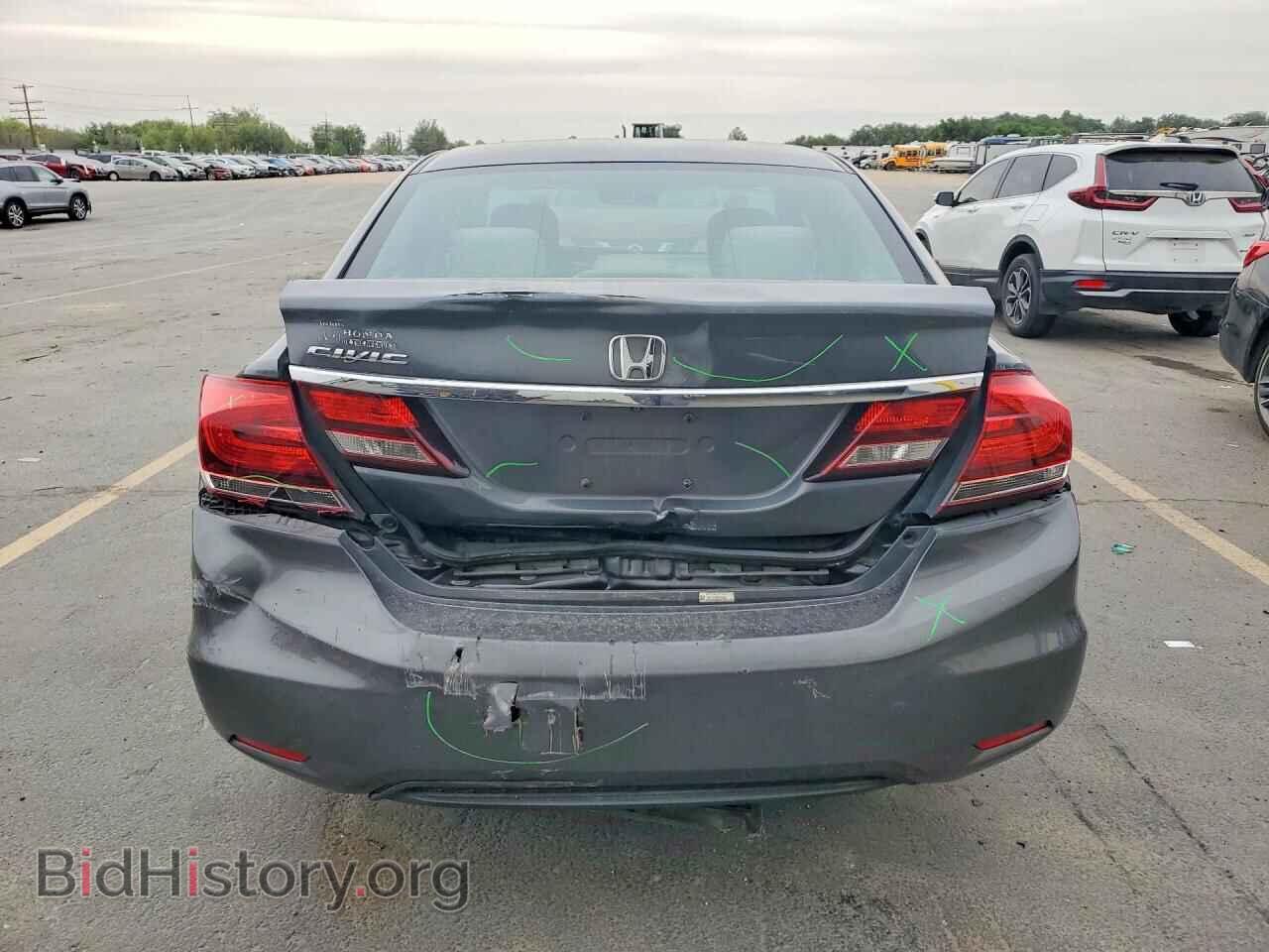 2013 HONDA CIVIC - VIN: 19XFB2F56DE058646 - Фото 6