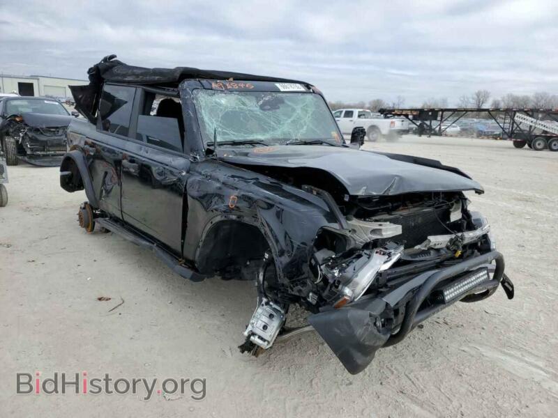 2021 Ford BRONCO Bronco BAS (VIN 1FMDE5BH0MLA96845) — photo 1 of 10, Copart, damage: all over