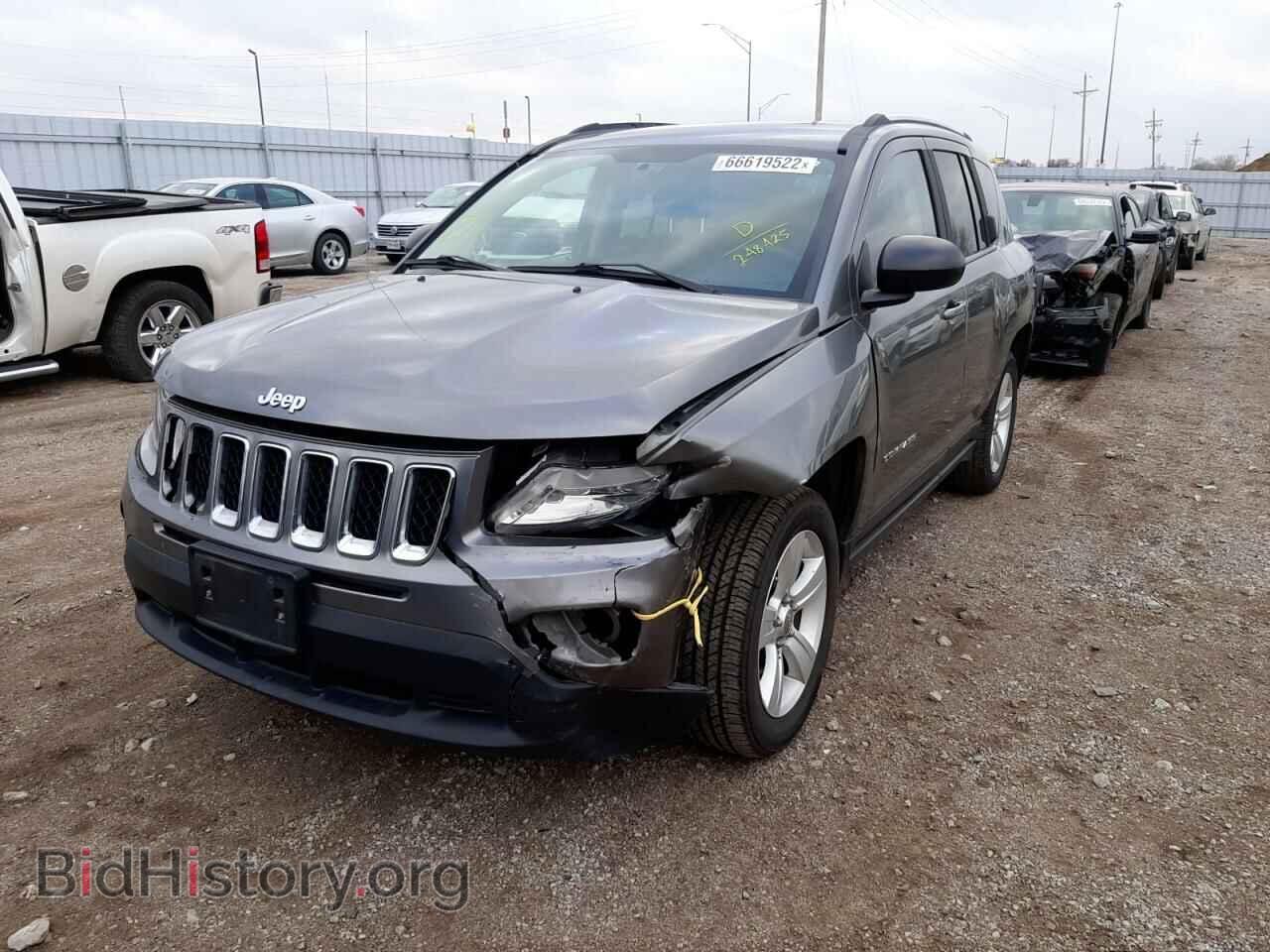 2011 JEEP COMPASS - VIN: 1J4NF1FB8BD248425 - Фото 2