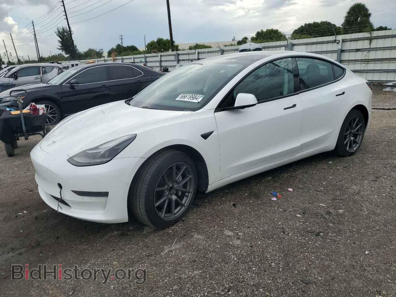 Фотография 5YJ3E1EA6MF048647 - TESLA MODEL 3 2021