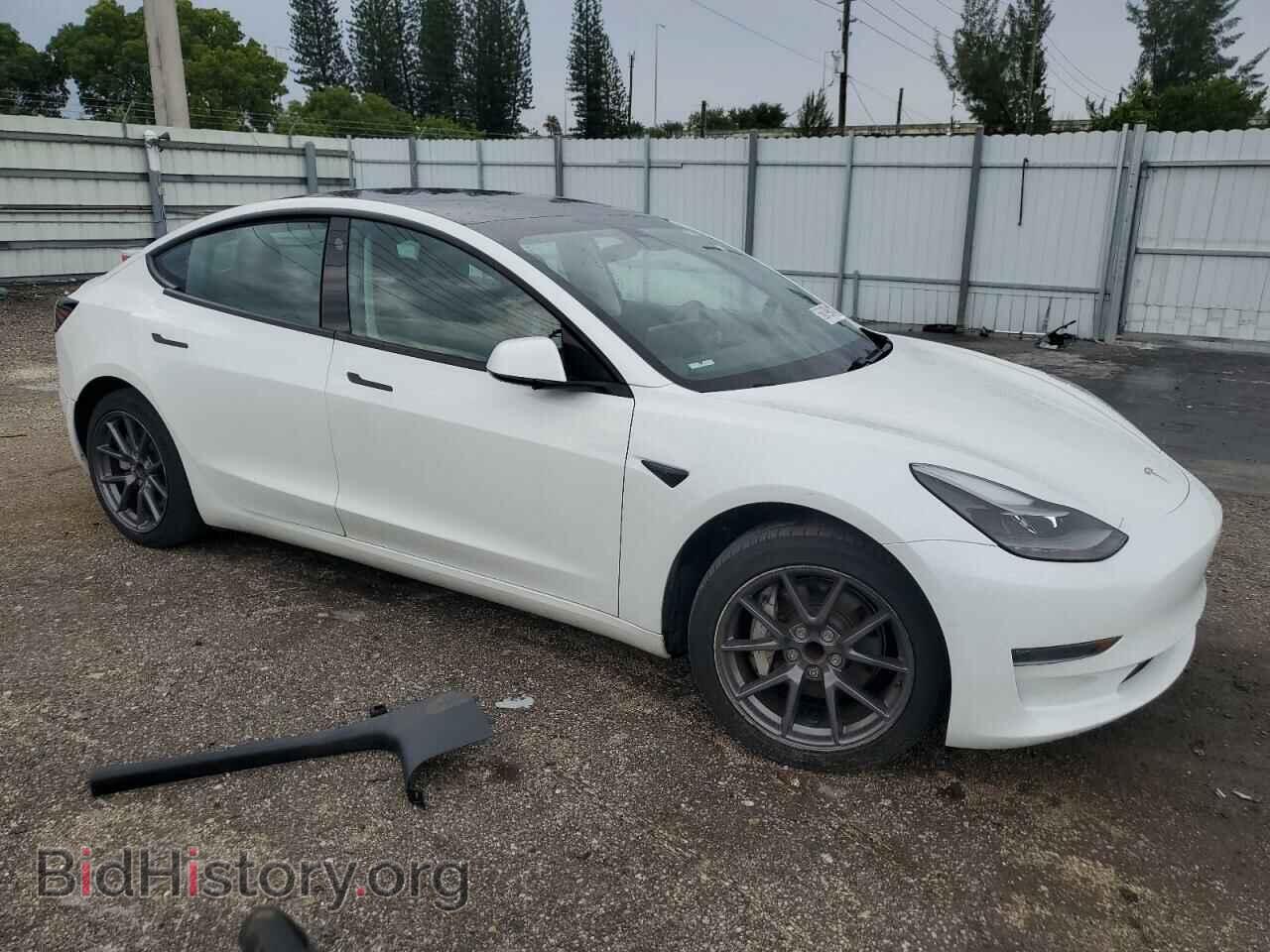 2021 TESLA MODEL 3 - VIN: 5YJ3E1EA6MF048647 - Фото 4