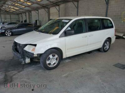 2010 Dodge CARAVAN Grand Cara, белый — VIN 2D4RN4DE3AR167694, Copart