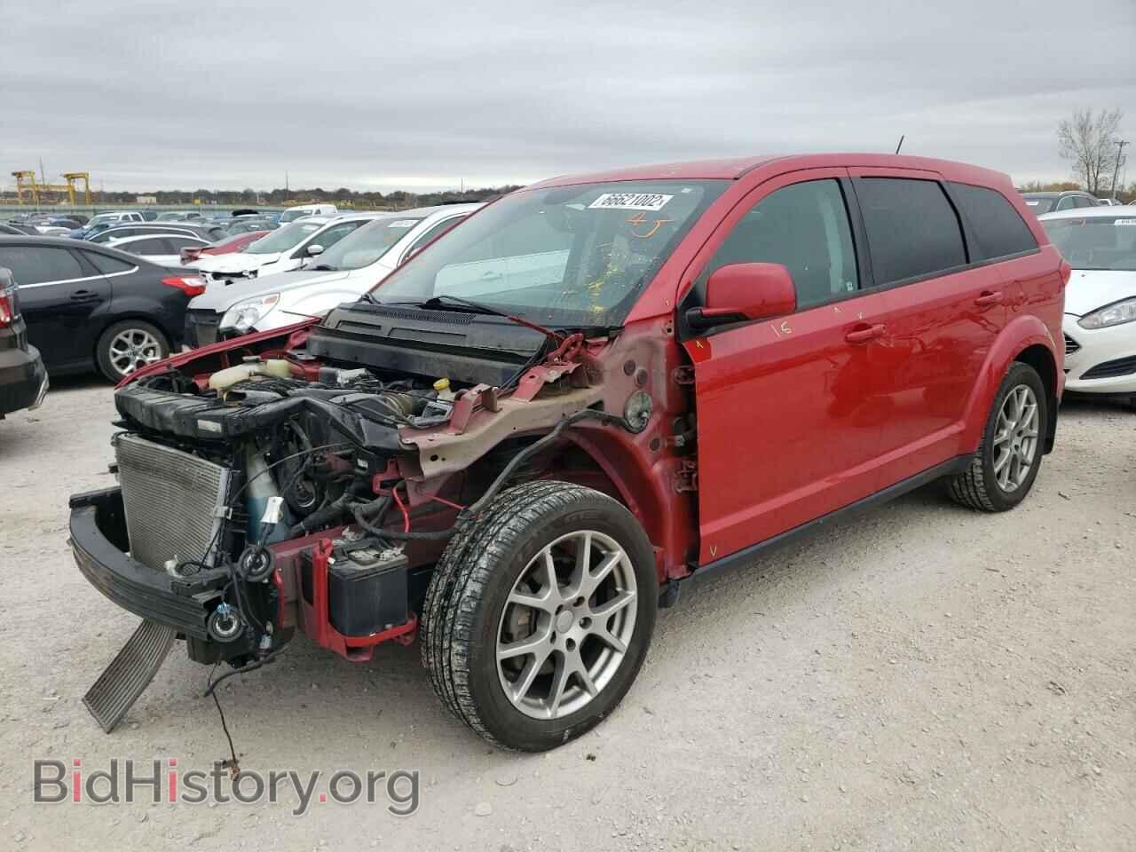 2014 DODGE JOURNEY - VIN: 3C4PDCEG8ET235184 - Фото 2
