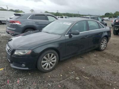 2010 Audi A4 Premium Plus, черный — VIN WAUHFAFL5AN041010, Copart