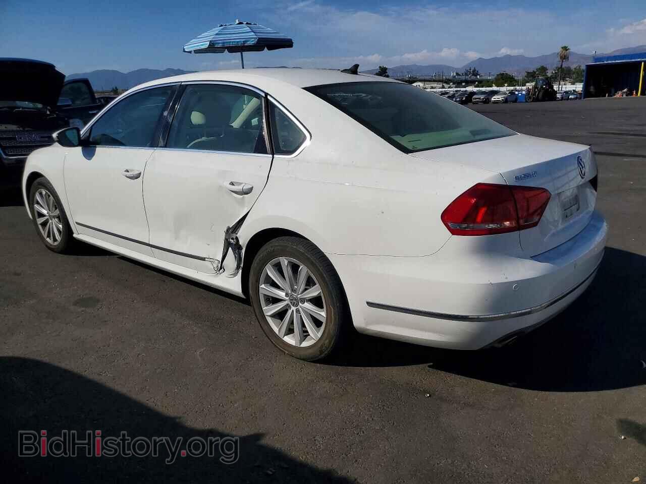 2012 VOLKSWAGEN PASSAT - VIN: 1VWCP7A32CC005372 - Фото 2