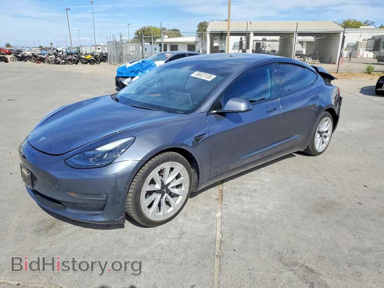 Фотография 5YJ3E1EB6NF190457 - TESLA MODEL 3 2022