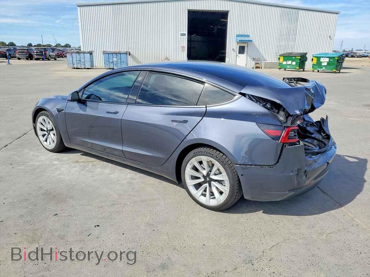 2022 TESLA MODEL 3 - VIN: 5YJ3E1EB6NF190457 - Фото 2