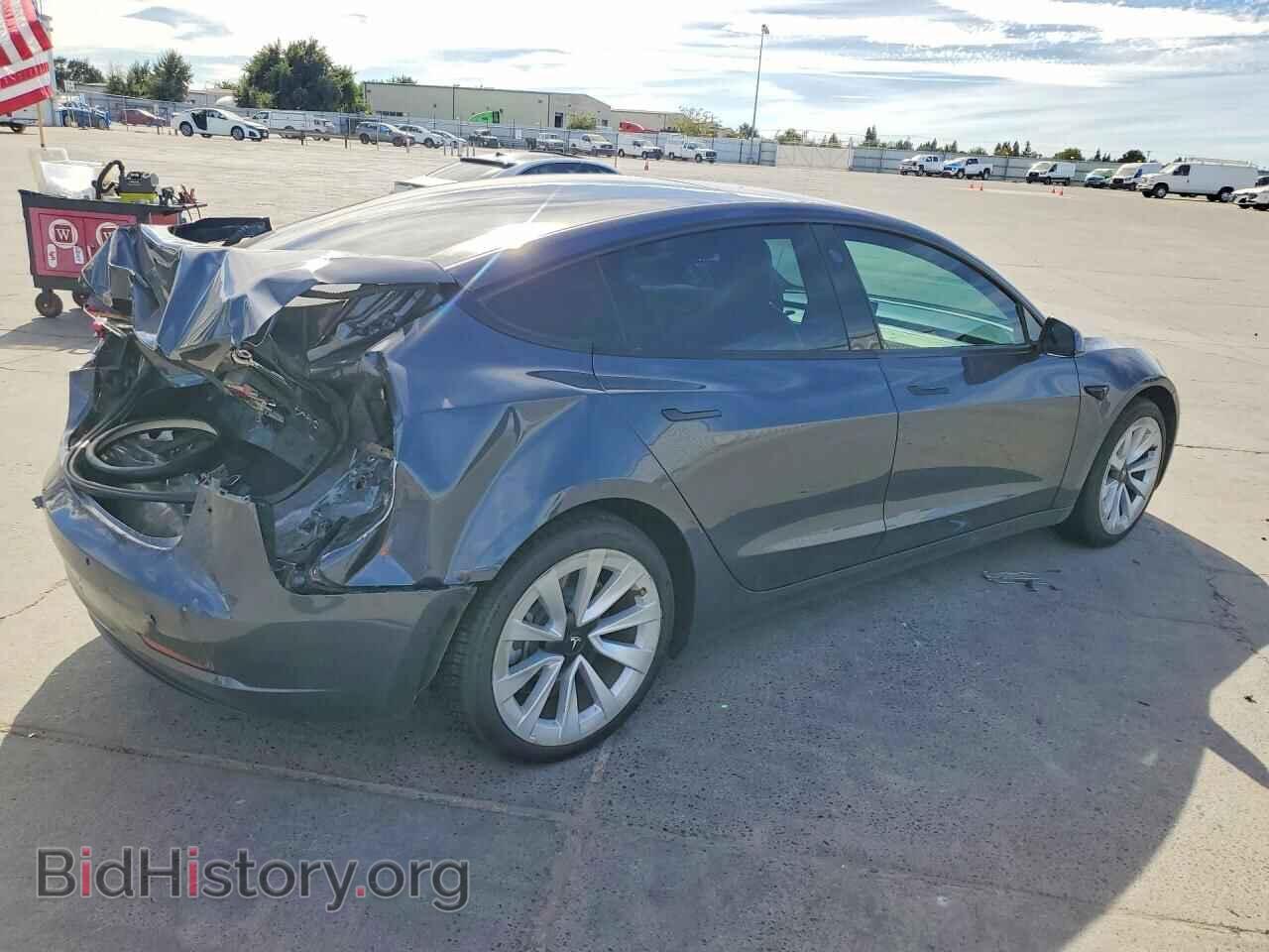 2022 TESLA MODEL 3 - VIN: 5YJ3E1EB6NF190457 - Фото 3