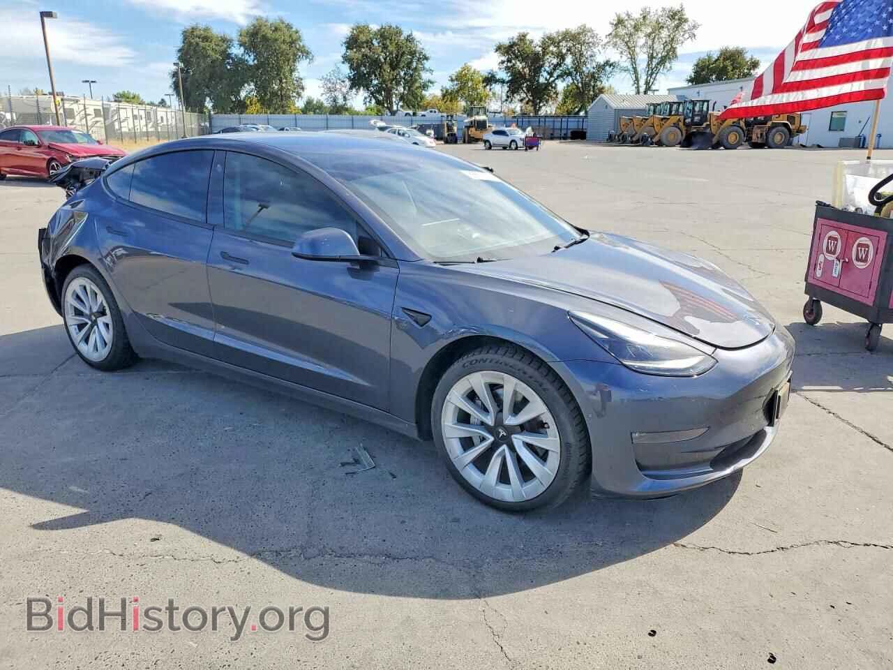 2022 TESLA MODEL 3 - VIN: 5YJ3E1EB6NF190457 - Фото 4