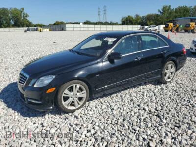 2012 Mercedes-Benz E-CLASS E 350 4MAT, черный — VIN WDDHF8JB8CA635231, Copart
