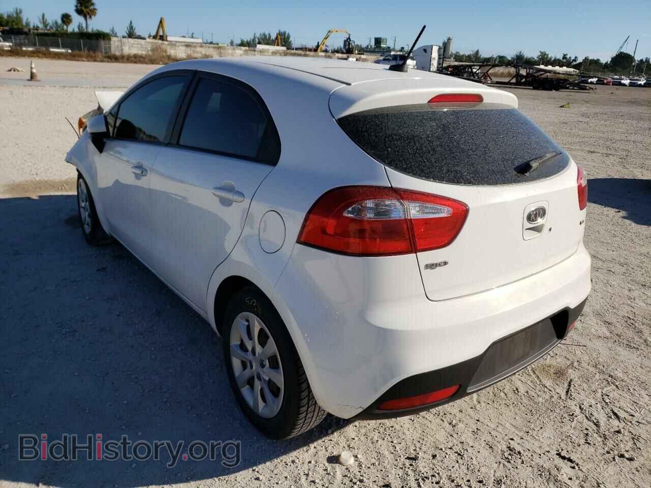 2012 KIA RIO - VIN: KNADM5A36C6081354 - Фото 3