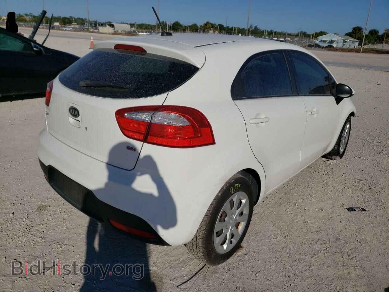 2012 KIA RIO - VIN: KNADM5A36C6081354 - Фото 4