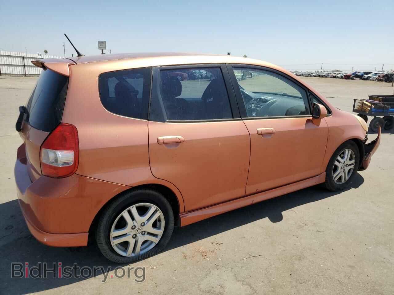 2007 HONDA FIT - VIN: JHMGD38687S059680 - Фото 3