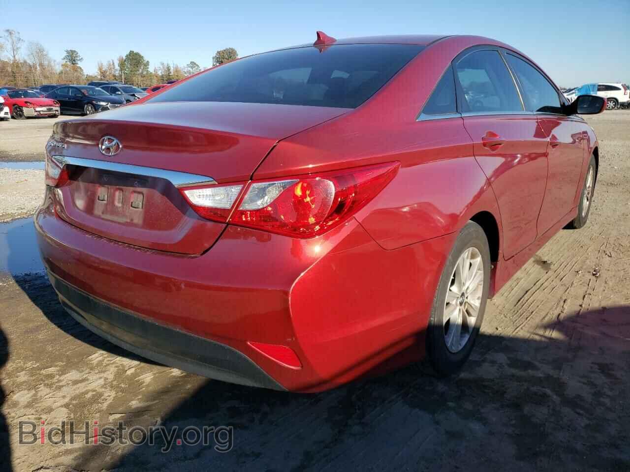 2014 HYUNDAI SONATA - VIN: 5NPEB4AC7EH856437 - Photo 4