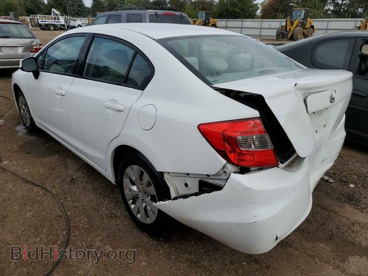 2012 HONDA CIVIC - VIN: 2HGFB2E58CH541562 - Фото 2