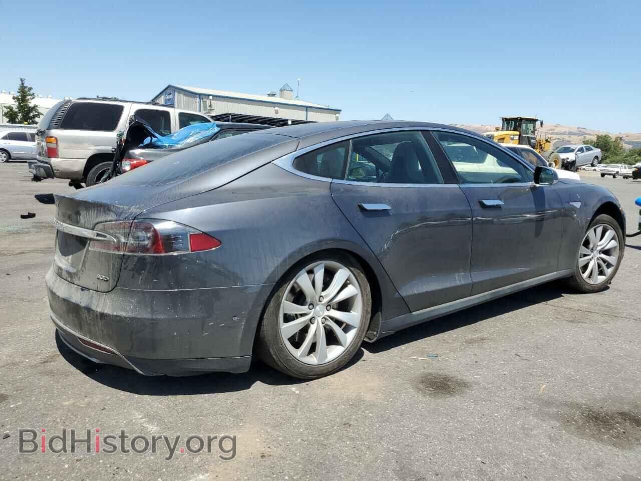 2015 TESLA MODEL S - VIN: 5YJSA1V24FF100215 - Фото 3