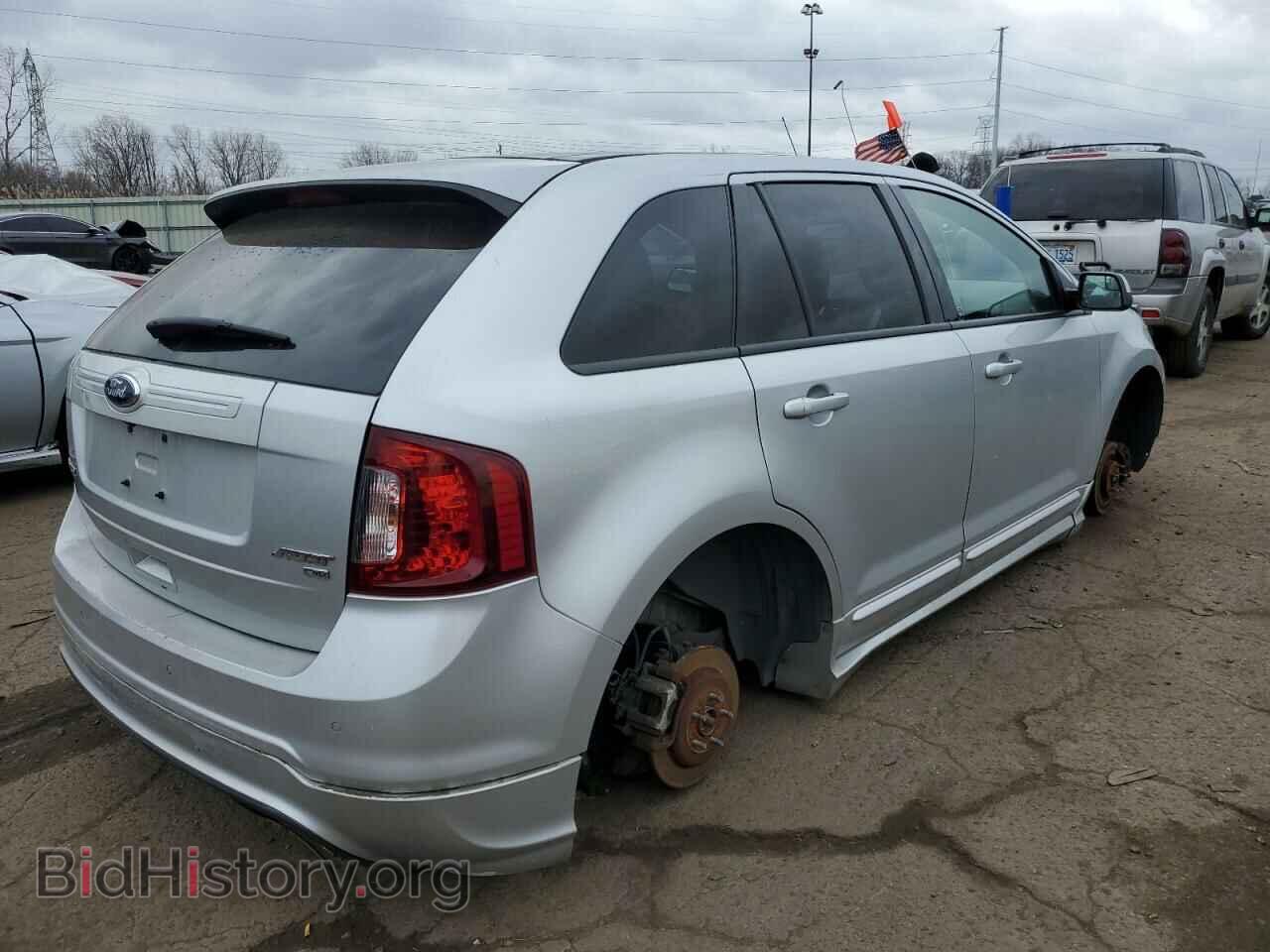 2014 FORD EDGE - VIN: 2FMDK4AK7EBA73032 - Фото 3