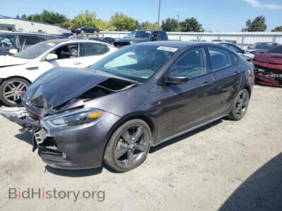 2014 Dodge DART GT, серый — VIN 1C3CDFEB3ED860364, Copart