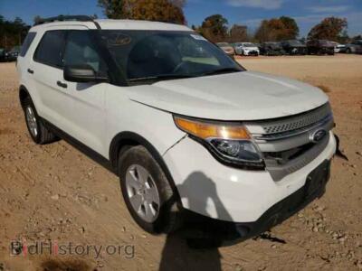 2011 Ford EXPLORER, белый — VIN 1FMHK7B89BGA18155, Copart