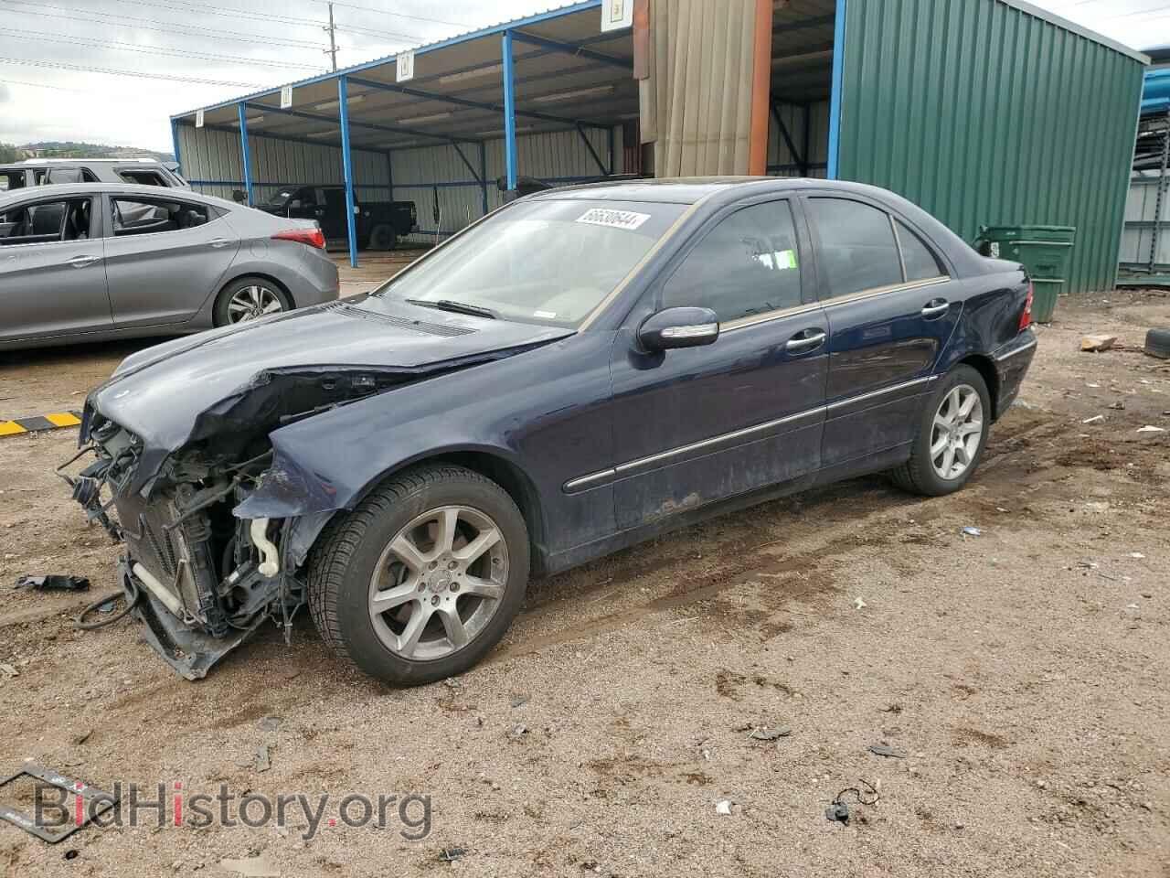 Photo WDBRF87H67F841536 - MERCEDES-BENZ C-CLASS 2007