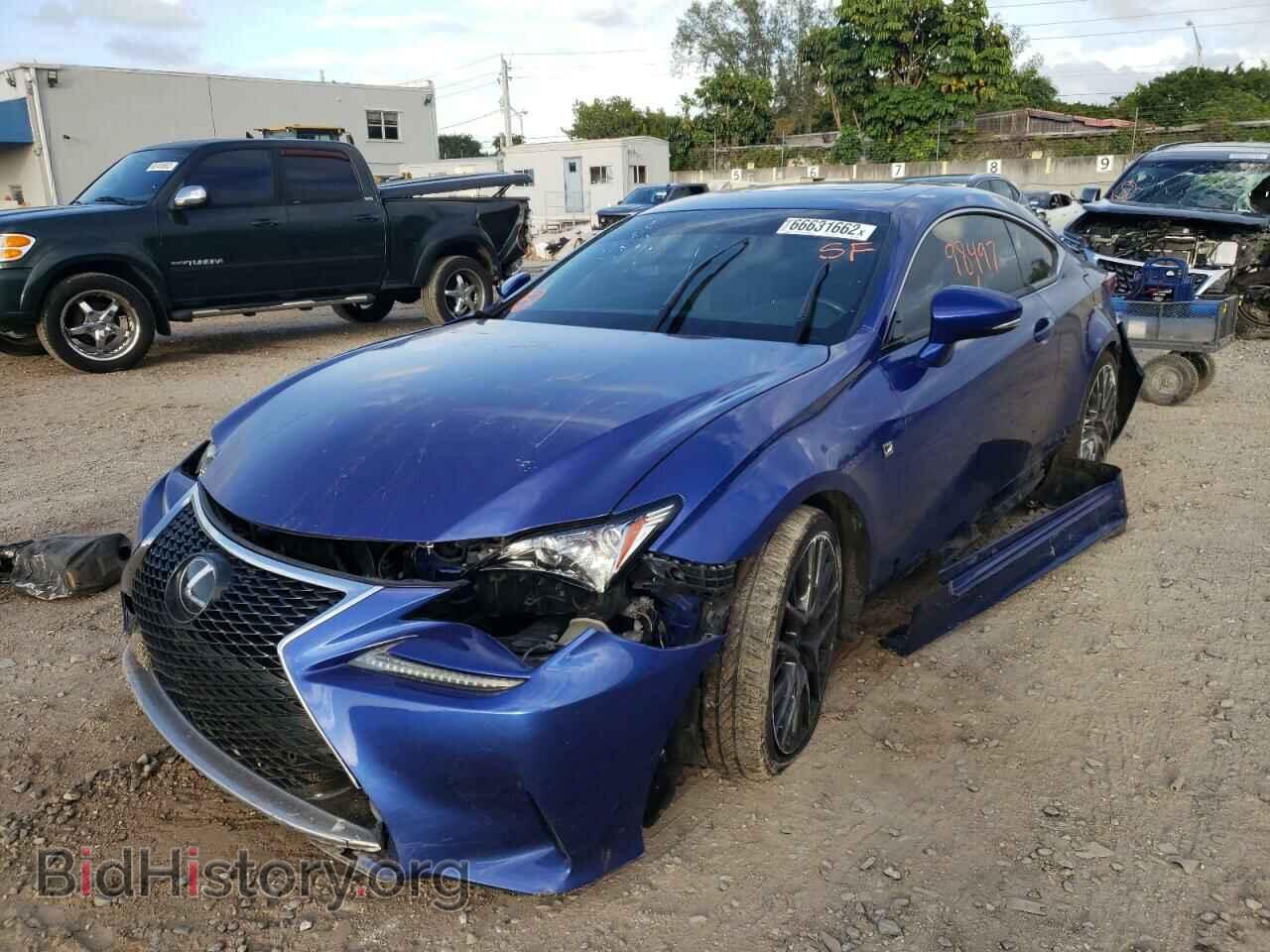 2016 LEXUS RC - VIN: JTHHA5BC3G5000803 - Фото 2
