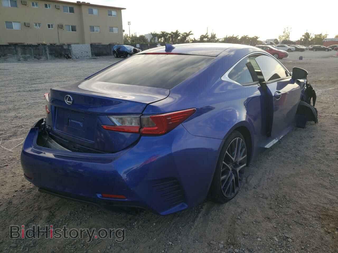 2016 LEXUS RC - VIN: JTHHA5BC3G5000803 - Фото 4