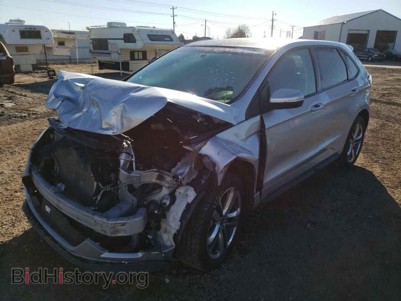 2015 FORD EDGE - VIN: 2FMTK4AP6FBB43936 - Фото 2