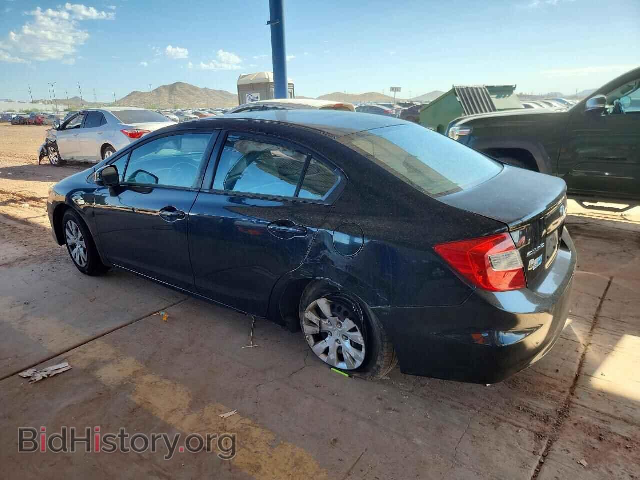 2012 HONDA CIVIC - VIN: 19XFB2F57CE093839 - Фото 2