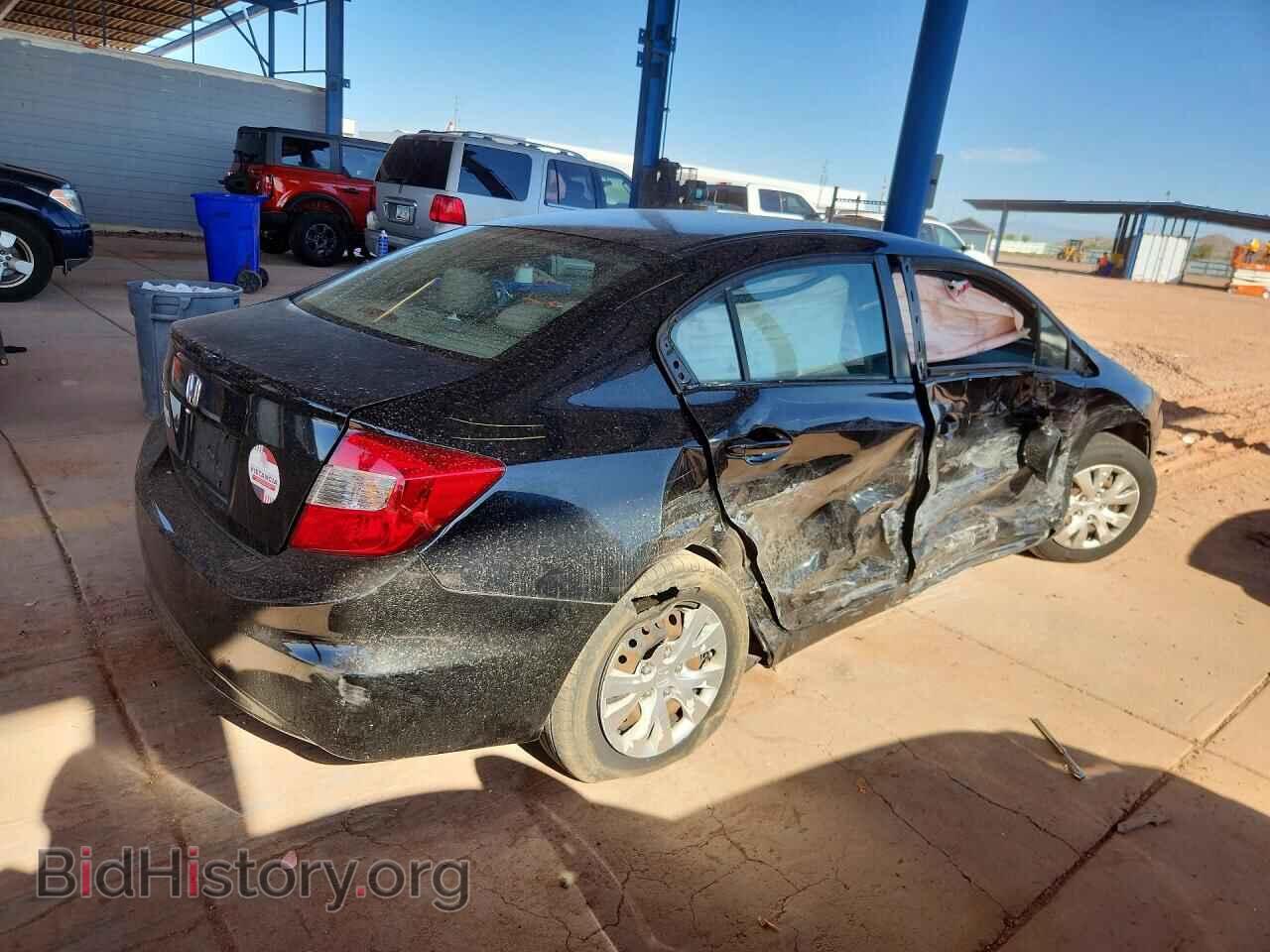 2012 HONDA CIVIC - VIN: 19XFB2F57CE093839 - Фото 3