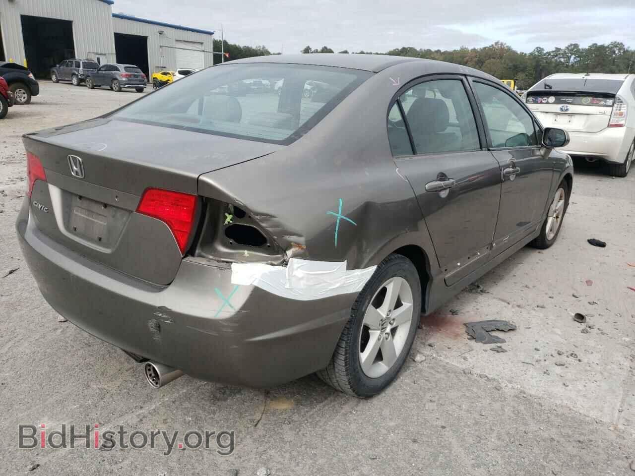 2007 HONDA CIVIC - VIN: 2HGFA16547H306898 - Фото 4