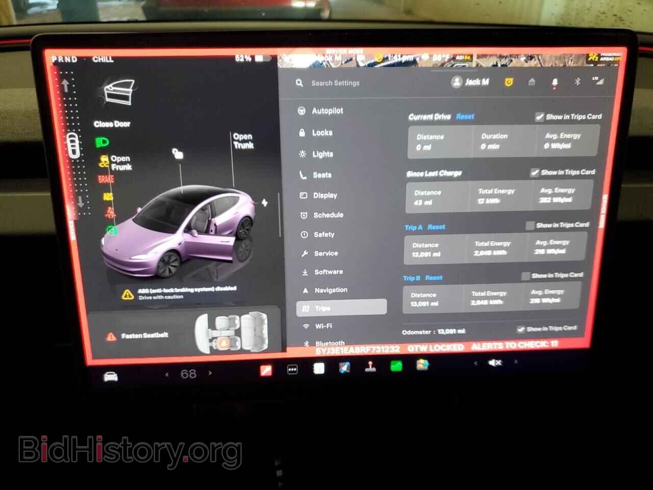 2024 TESLA MODEL 3 - VIN: 5YJ3E1EA8RF731232 - Фото 9