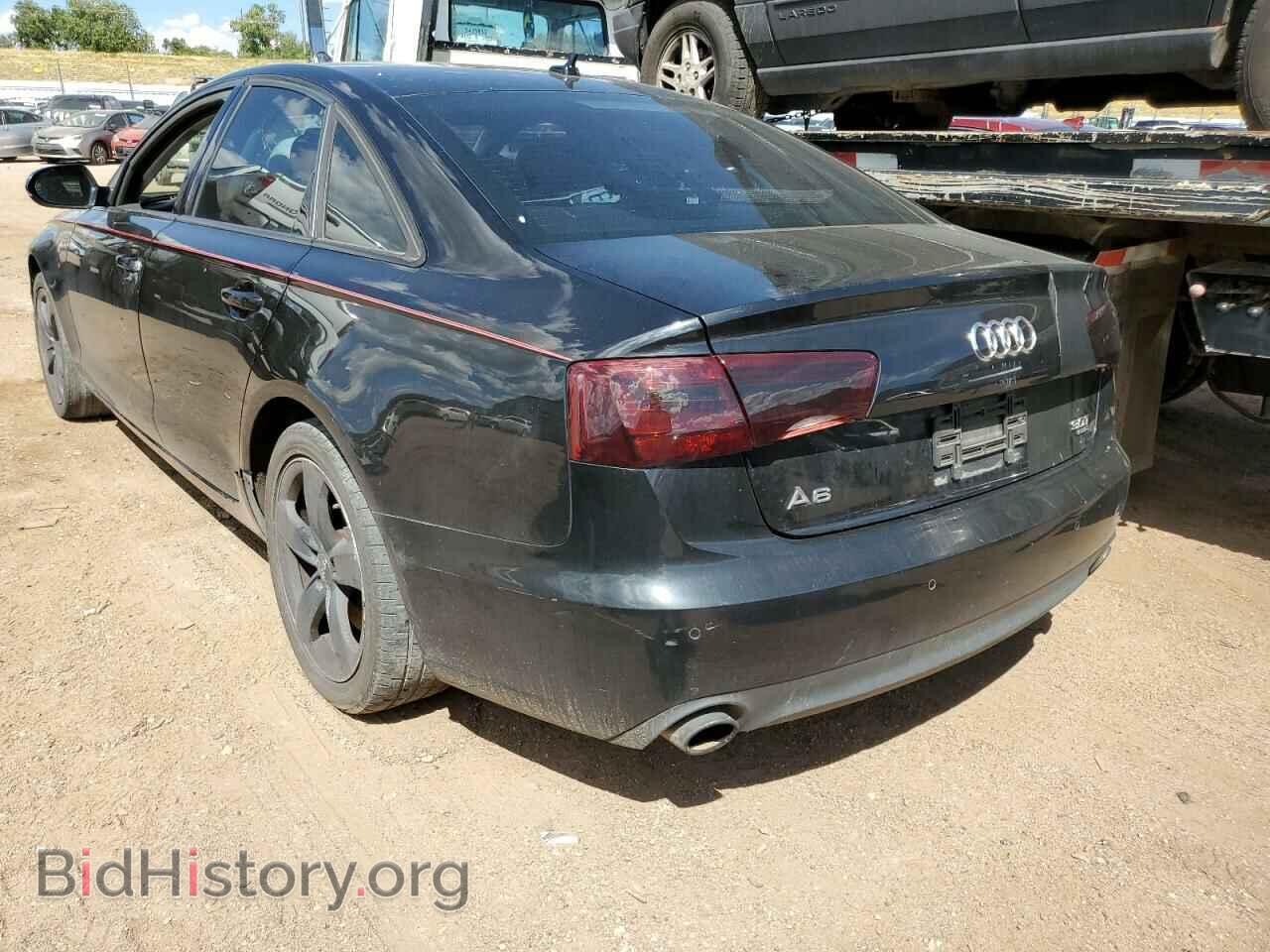 2012 AUDI A6 - VIN: WAUBGAFC0CN028882 - Фото 2