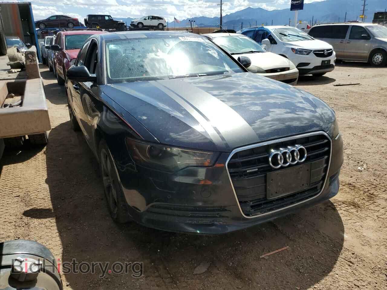 2012 AUDI A6 - VIN: WAUBGAFC0CN028882 - Фото 4