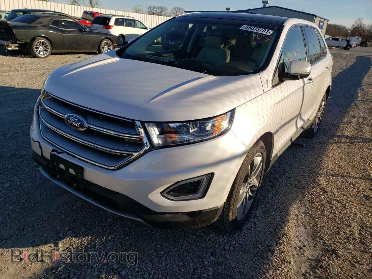 2017 FORD EDGE - VIN: 2FMPK4K83HBB04331 - Фото 2