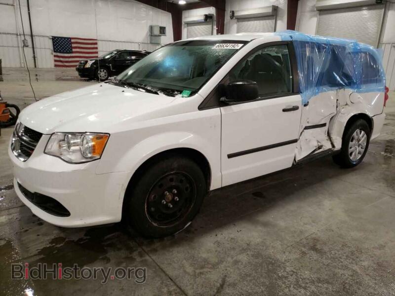2016 Dodge CARAVAN Grand Cara (VIN 2C4RDGBG8GR399190) — фото 1 из 13, Copart, повреждение: бок
