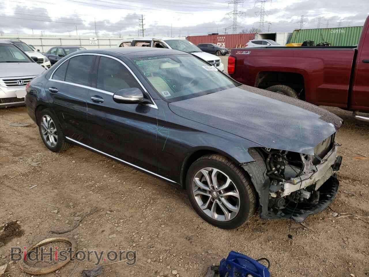 Photo 55SWF4KB9FU085315 - MERCEDES-BENZ C-CLASS 2015