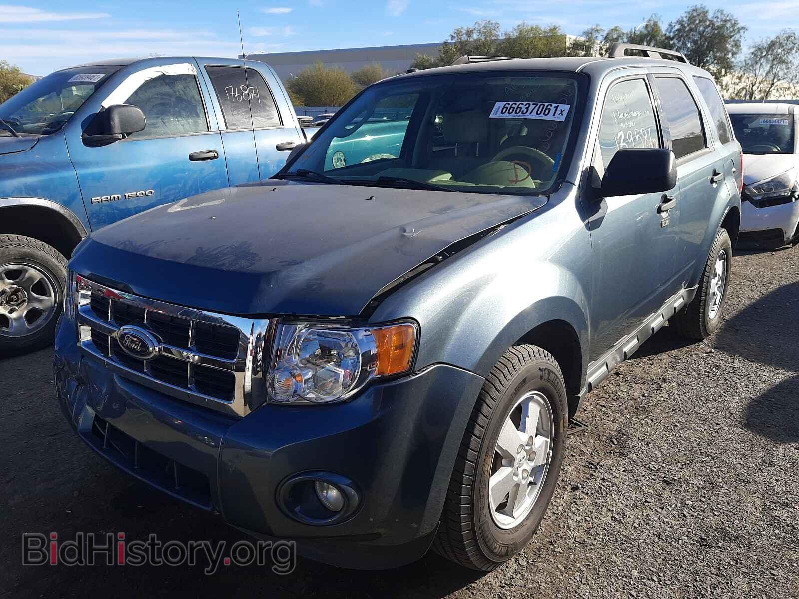 2012 FORD ESCAPE - VIN: 1FMCU0D7XCKA44228 - Фото 2
