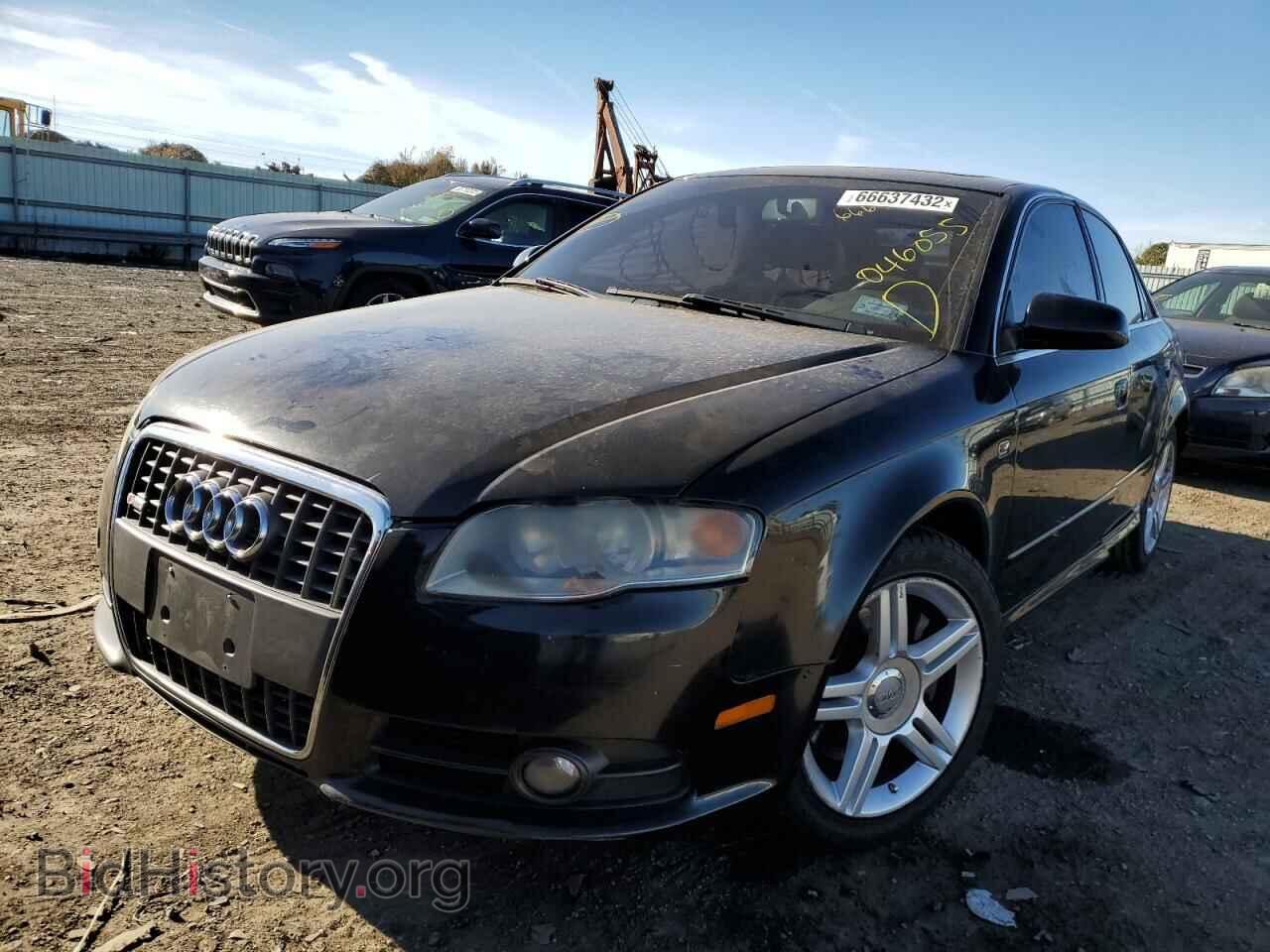 2008 AUDI A4 - VIN: WAUDF78E68A046055 - Фото 2