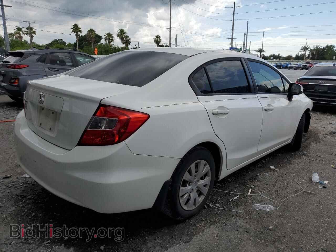 2012 HONDA CIVIC - VIN: 19XFB2F56CE012295 - Фото 3