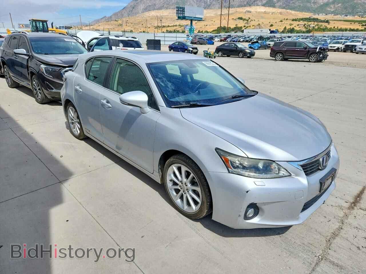 2012 LEXUS CT 200 - VIN: JTHKD5BH7C2100729 - Фото 4