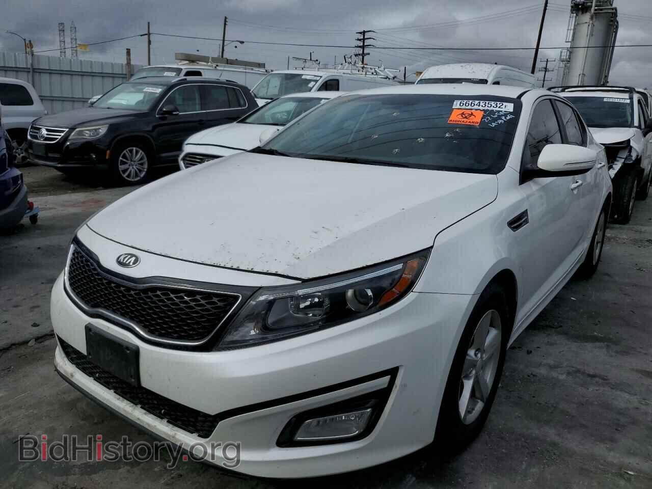 2015 KIA OPTIMA - VIN: KNAGM4A78F5630833 - Фото 2