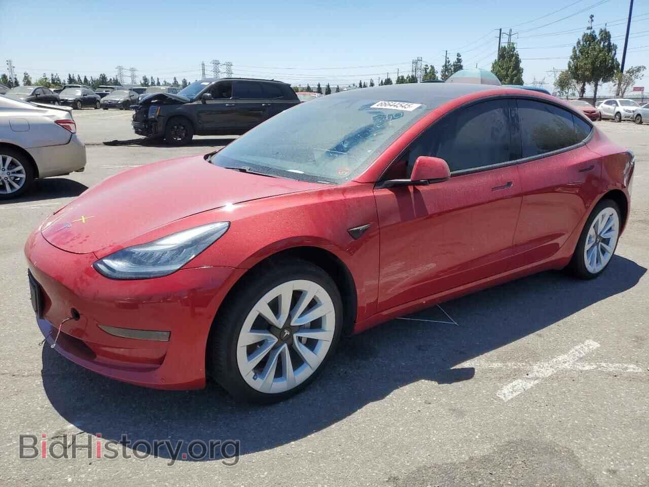 Photo 5YJ3E1EA6MF859185 - TESLA MODEL 3 2021