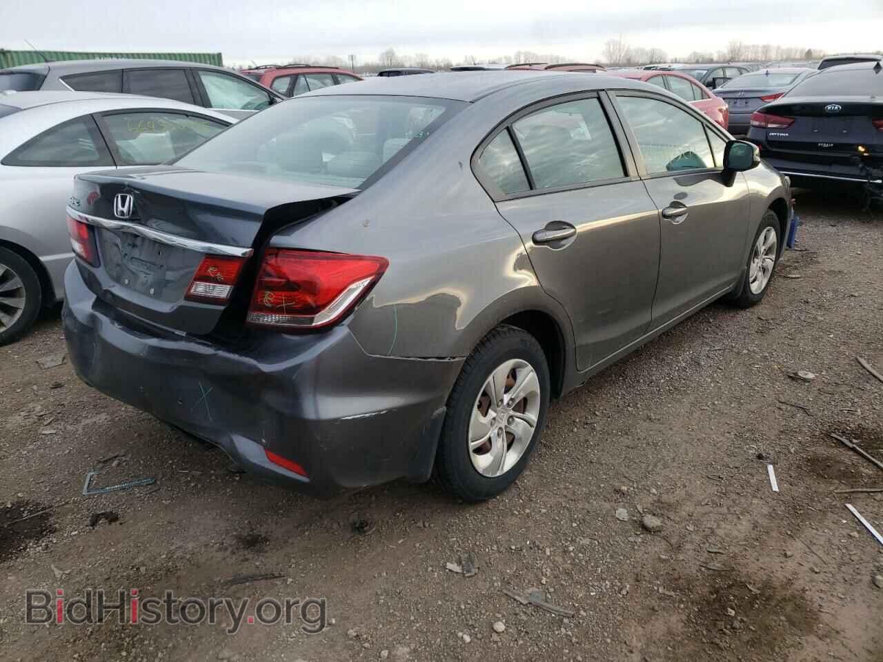 2013 HONDA CIVIC - VIN: 19XFB2F53DE088834 - Фото 4