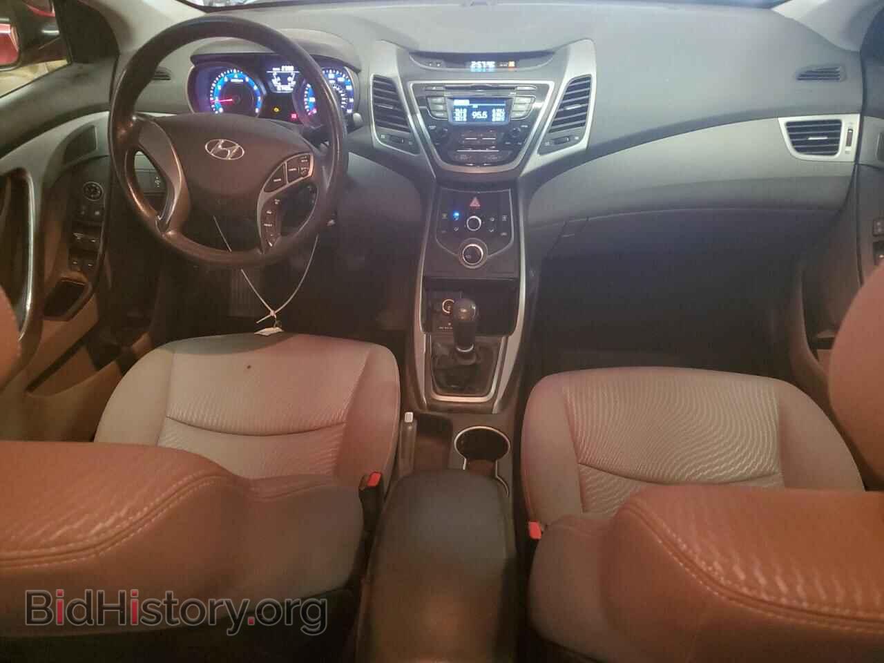 2014 HYUNDAI ELANTRA - VIN: KMHDH4AE7EU080274 - Фото 8