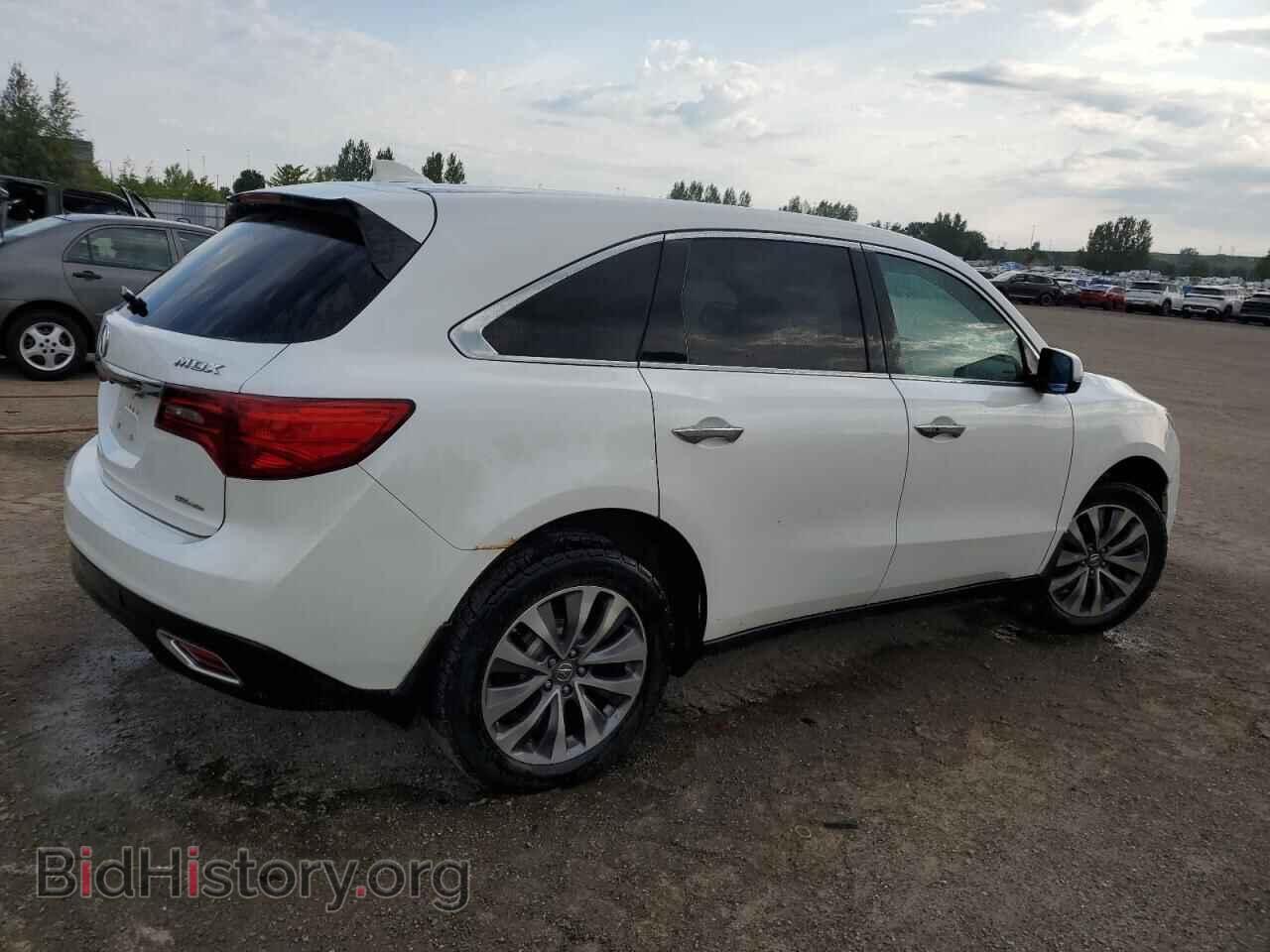 2014 ACURA MDX - VIN: 5FRYD4H49EB501921 - Фото 3
