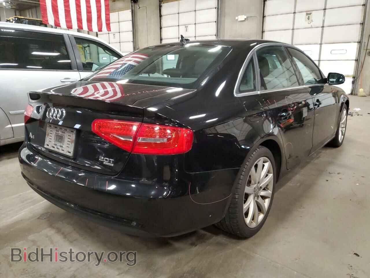 2013 AUDI A4 - VIN: WAUHFAFL8DN031821 - Фото 4