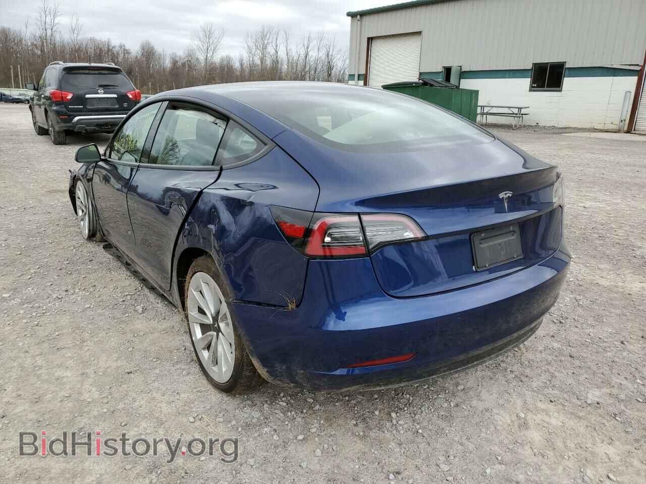 2022 TESLA MODEL 3 - VIN: 5YJ3E1EA3NF191492 - Фото 3