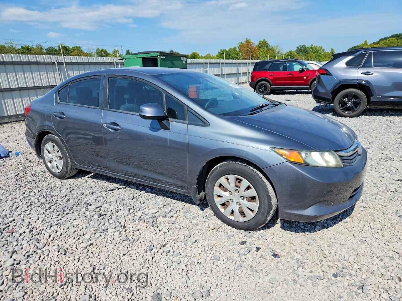 2012 HONDA CIVIC - VIN: 19XFB2F53CE104612 - Фото 4