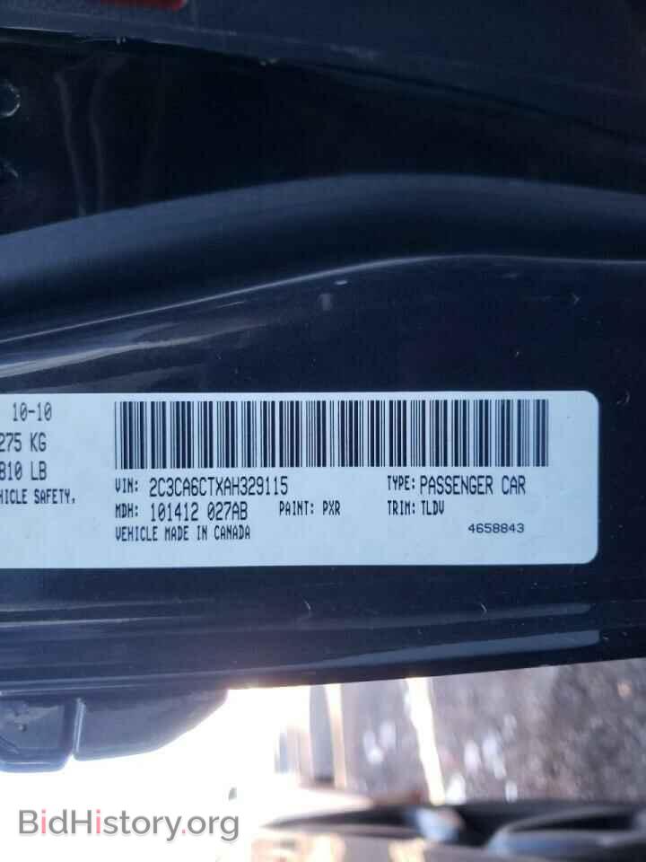 2010 CHRYSLER 300 - VIN: 2C3CA6CTXAH329115 - Фото 10