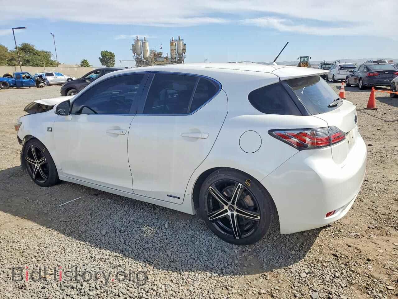 2012 LEXUS CT 200 - VIN: JTHKD5BH6C2106554 - Photo 2